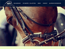 Tablet Screenshot of horsefitform.com